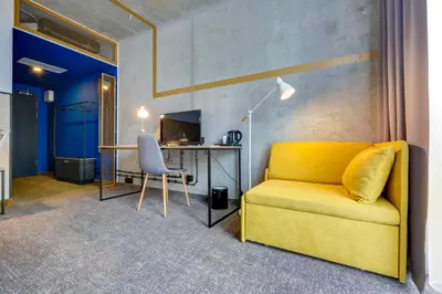 Część wypoczynkowa w obiekcie Hotel Arche Geologiczna