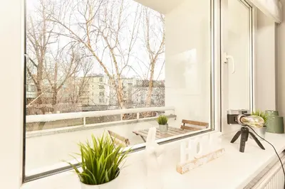 Balkon lub taras w obiekcie Hello Warsaw! Brand new modern apartment in the city center