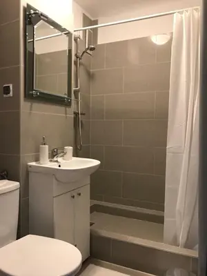 Łazienka w obiekcie Apartament Centrum Jana Pawła II