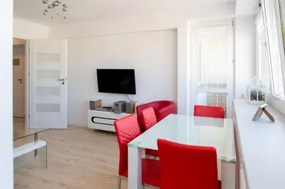 Telewizja i/lub zestaw kina domowego w obiekcie bonApartments