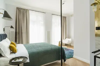 Łóżko lub łóżka w pokoju w obiekcie No.4 Residence