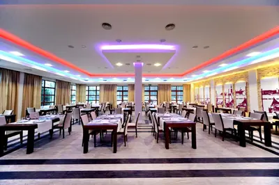 Restauracja lub miejsce do jedzenia w obiekcie Mela Verde