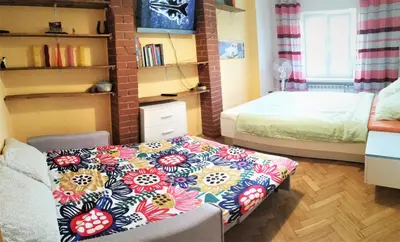 Łóżko lub łóżka w pokoju w obiekcie Rynek Starego Miasta Old Town Market Square - 2 bedrooms apartment