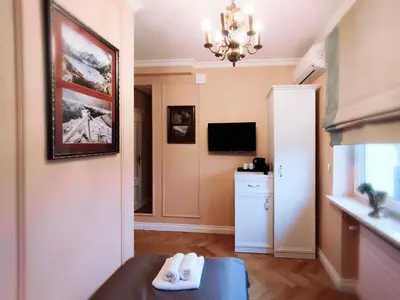 Telewizja i/lub zestaw kina domowego w obiekcie Willa Krakowska