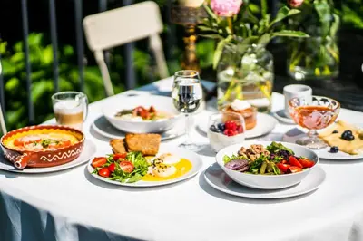 Jedzenie w aparthotelu lub w pobliżu