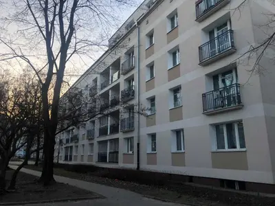 Budynek, w którym mieści się apartament