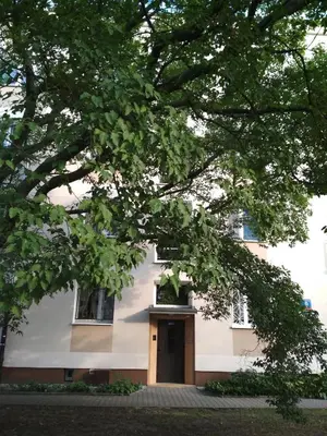 Budynek, w którym mieści się apartament