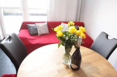 Część wypoczynkowa w obiekcie KRÓLEWSKA Apartament HAPPY HOME