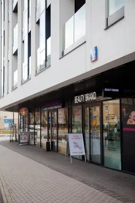 Budynek, w którym mieści się apartament