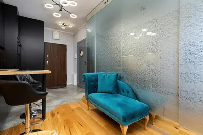 Część wypoczynkowa w obiekcie Apartments Warsaw Pawia by Noclegi Renters