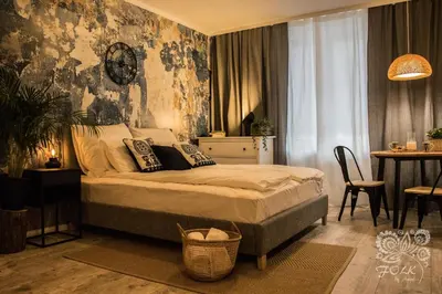 Łóżko lub łóżka w pokoju w obiekcie Folk by Anne Apartments & Rooms