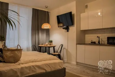 Kuchnia lub aneks kuchenny w obiekcie Folk by Anne Apartments & Rooms