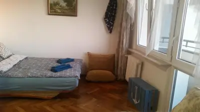 Łóżko lub łóżka w pokoju w obiekcie Jacht - klimatyzacja