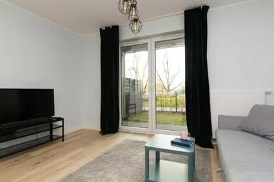 Telewizja i/lub zestaw kina domowego w obiekcie ShortStayPoland Żupnicza (B32)
