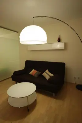 Część wypoczynkowa w obiekcie Eden Apartment Łucka