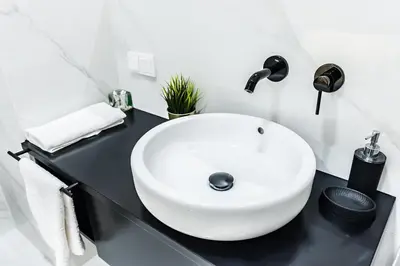 Łazienka w obiekcie VipWarsawApartments Onyx Mennica Residence