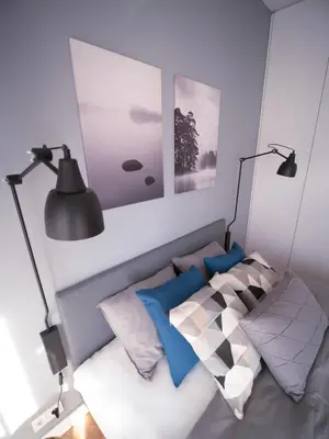 Łóżko lub łóżka w pokoju w obiekcie VipWarsawApartments Onyx Mennica Residence
