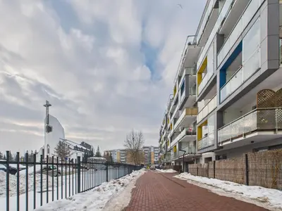 Budynek, w którym mieści się apartament