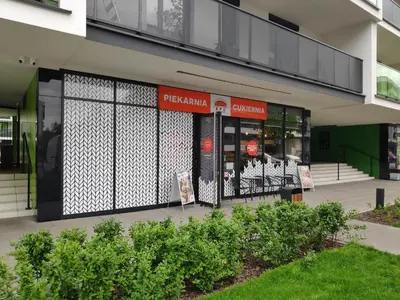 Budynek, w którym mieści się apartament