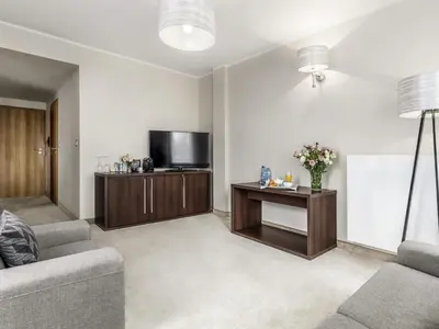 Telewizja i/lub zestaw kina domowego w obiekcie Mercure Wiazowna Brant