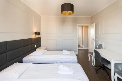 Łóżko lub łóżka w pokoju w obiekcie Executive 3 Bedroom Apartament by Your Freedom