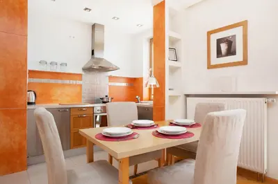 Plan piętra w obiekcie Apartment Warsaw Wilanowska by Noclegi Renters