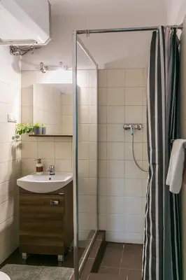 Łazienka w obiekcie Bednarska Apartment