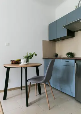 Kuchnia lub aneks kuchenny w obiekcie Bednarska Apartment