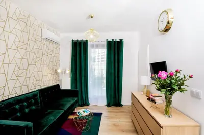 Część wypoczynkowa w obiekcie erApartments Browary Warszawskie