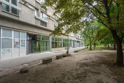 Budynek, w którym mieści się apartament
