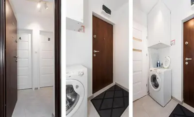 Łazienka w obiekcie SuperApart Belwederska A MiniStudio, Balcony, Kitchen, Pet-Friendly, TV & Wifi