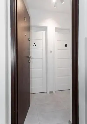 Plan piętra w obiekcie SuperApart Belwederska room B MiniStudio - near to Łazienki Park