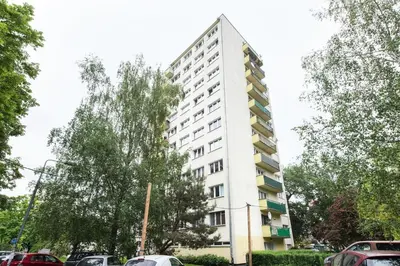 Budynek, w którym mieści się apartament