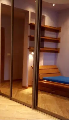 Łóżko lub łóżka w pokoju w obiekcie Studio 1