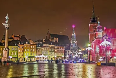 Widok na miasto Warszawa z tego apartamentu