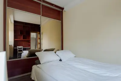 Łóżko lub łóżka w pokoju w obiekcie ShortStayPoland Staszica (B76)
