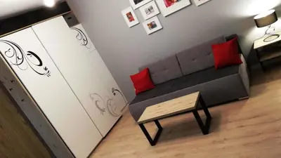 Część wypoczynkowa w obiekcie Apartament Bielany Oczapowskiego