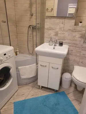 Łazienka w obiekcie Apartament Centrum Chmielna