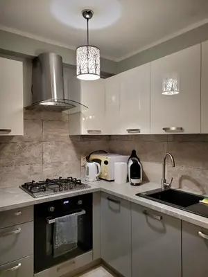 Kuchnia lub aneks kuchenny w obiekcie Apartament Centrum Chmielna