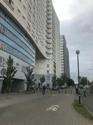 Plan piętra w obiekcie Dworzec Gdański Apartament