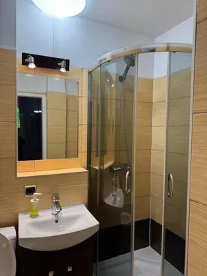 Łazienka w obiekcie Coser Apartamenty Metro ONZ
