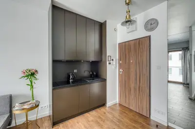 Kuchnia lub aneks kuchenny w obiekcie Pawia Studio