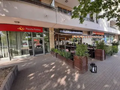 Budynek, w którym mieści się apartament