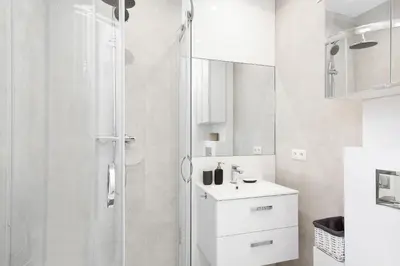Łazienka w obiekcie Apartments City Center by Noclegi Renters