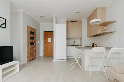 Kuchnia lub aneks kuchenny w obiekcie ShortStayPoland Zdziechowskiego (B72)