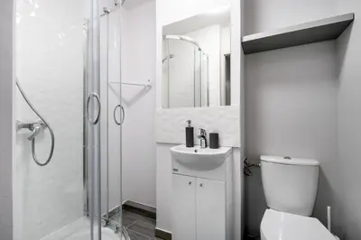 Łazienka w obiekcie Apartament Centrum-Solidarnosci