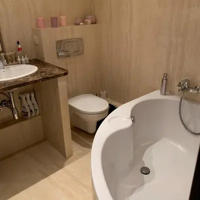 Łazienka w obiekcie Your Home in Warsaw - Apartment Stegny- Mokotow