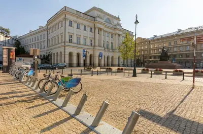 Plan piętra w obiekcie Royal Route Apartment for 10 people by BookingHost
