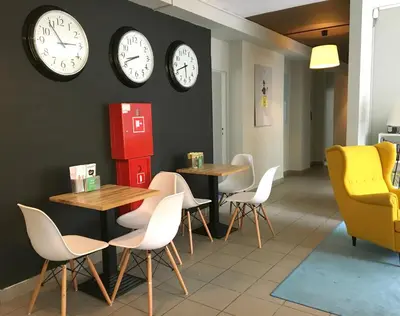 Część wypoczynkowa w obiekcie Cloud Hostel
