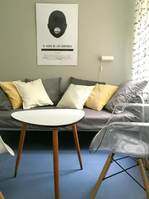 Część wypoczynkowa w obiekcie Cloud Hostel
